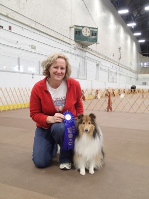 My little one in the big arena.