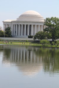 The Jefferson monument.