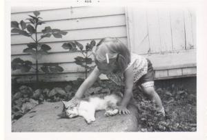 She's certainly visited since this was taken!