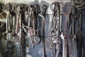 In Grandpa's workshop.