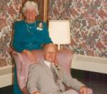 Dad and Mom 1990 Dawn's wedding