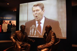 "Tear down that wall!"