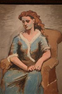 Woman in Arm Chair. 1923