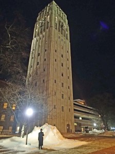 Aunt and the UM bell tower