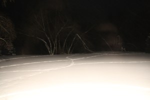 Tracks across my heart