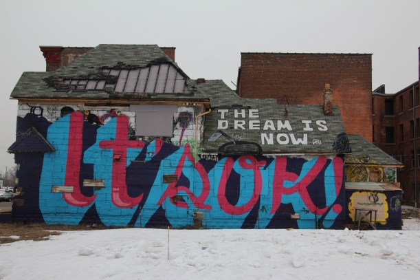 Someone had dreams here.