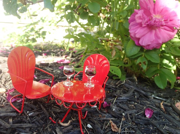 Table for two really small people.