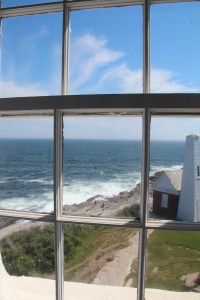 Beautiful sea views.