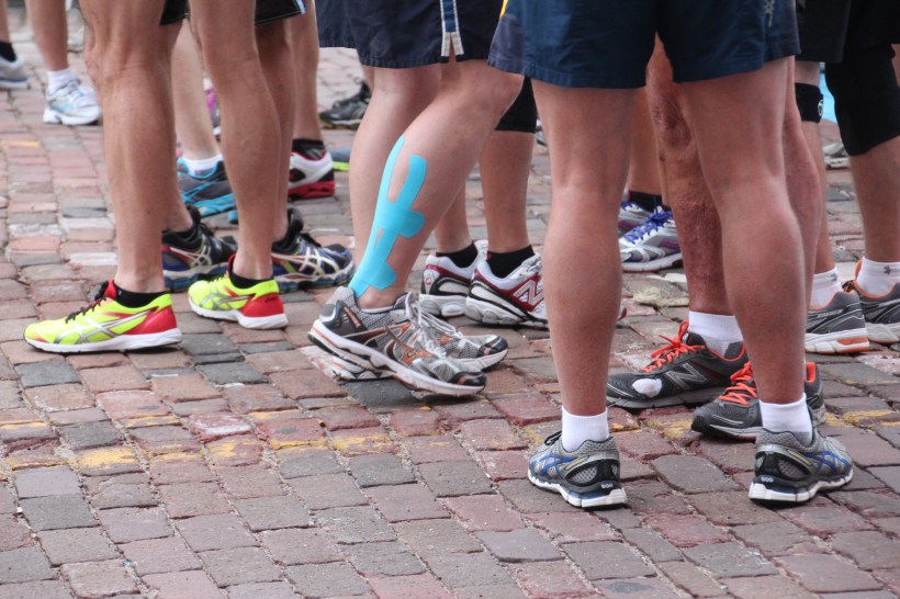 Anticipation before the race.