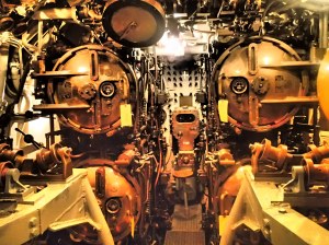 Forward torpedo bays