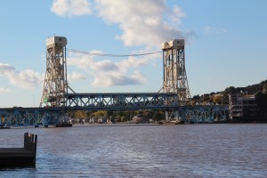 Houghton/Hancock lift bridge.