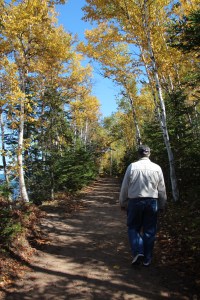 Walking...walking...walking.