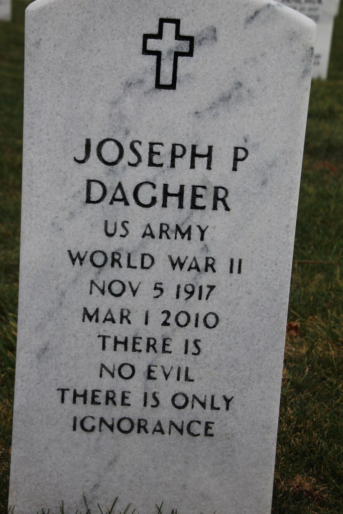 This WW II veteran understood the truth.