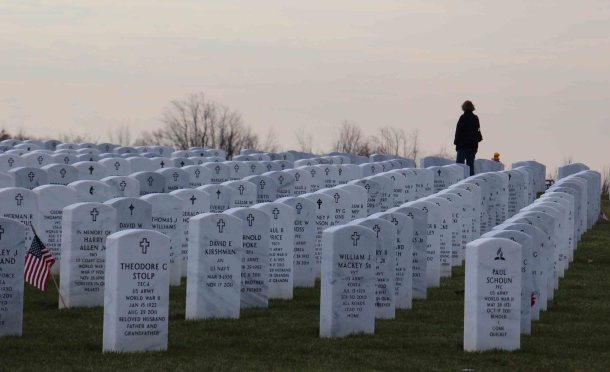 Wandering and reading.