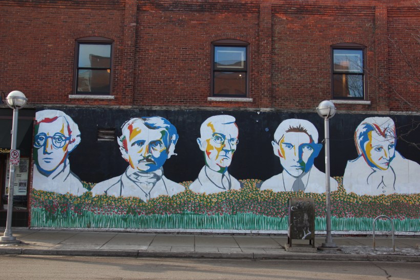 Iconic wall in Ann Arbor MI