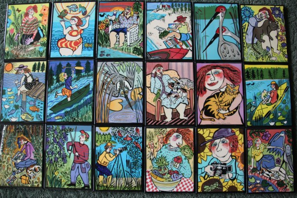 Collecting tiles that represent different factions of my life