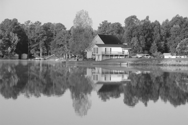 Early morning stillness.