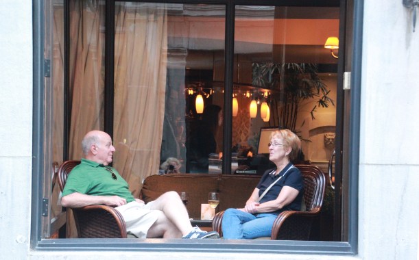 Waiting for a table or just enjoying a drink?