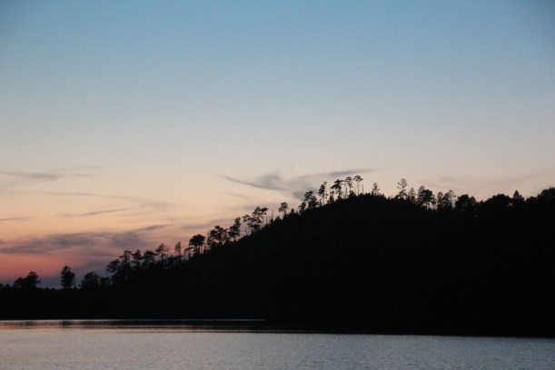 Last boat ride back to the house.