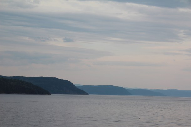 Saguenay's fiord.