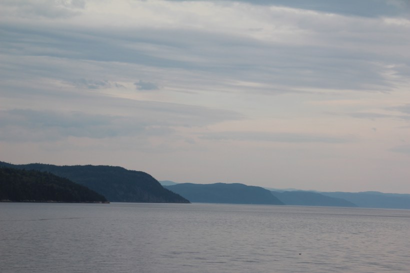 Saguenay's fiord.