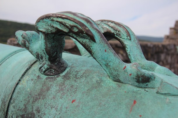 Beautiful cannon handles.