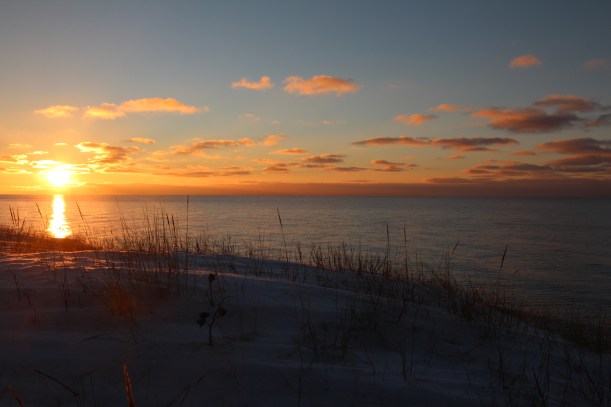 Sun sets on another magical day.