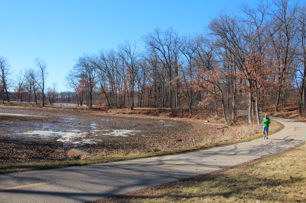 Warm run in February.