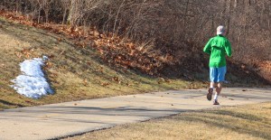 Just ignore that pile of snow.