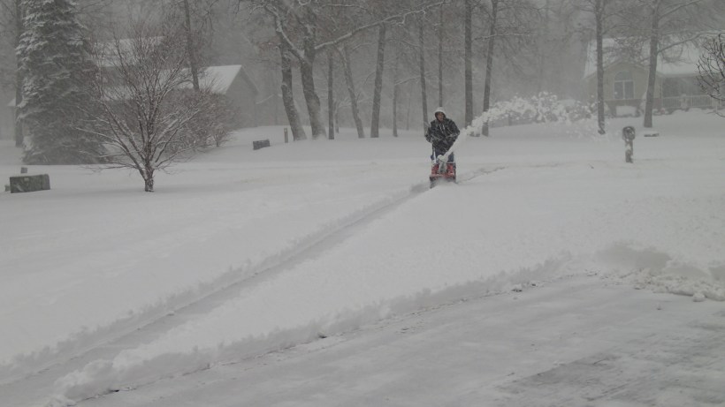 The weather outside is frightful.