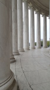 Found a few seconds of solitude at Jefferson's.