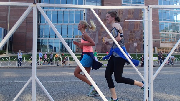 Suddenly I was tired. I sat on the curb and shot through the fence.