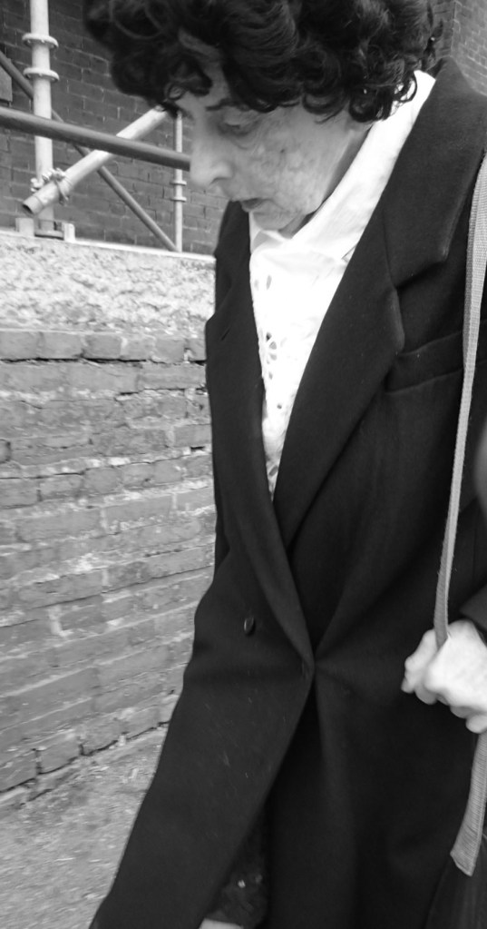 Resident among the tourists.