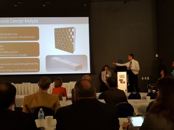 Explaining one of their designs they didn't end up choosing to build.