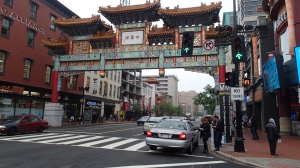 The gate to Chinatown