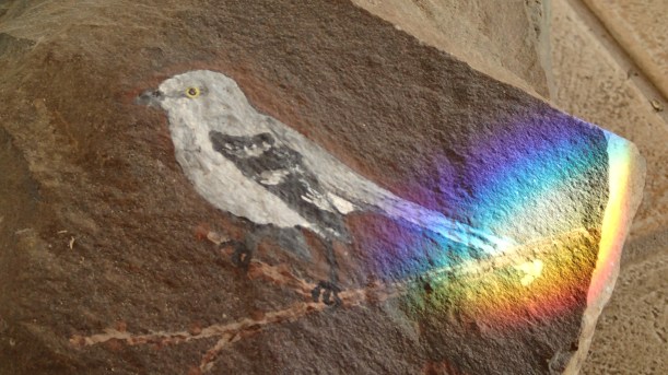 Mom and Dad visited for a moment.