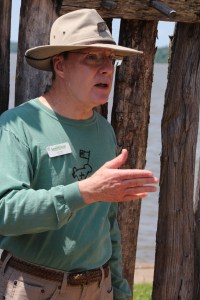 Our docent spent an hour and a half telling us about the history here.