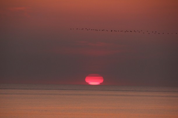 Sunrise photo credit goes to my husband.  