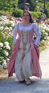 On her way to find her nobleman.