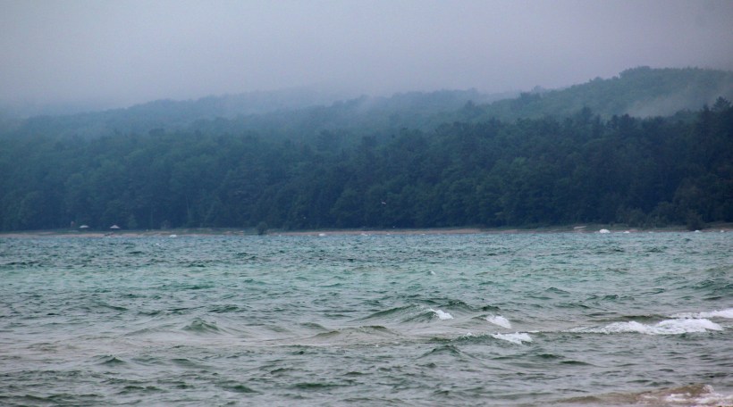 Low clouds closing in.