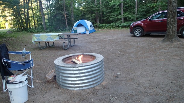 Could have set up several tents at this stie!