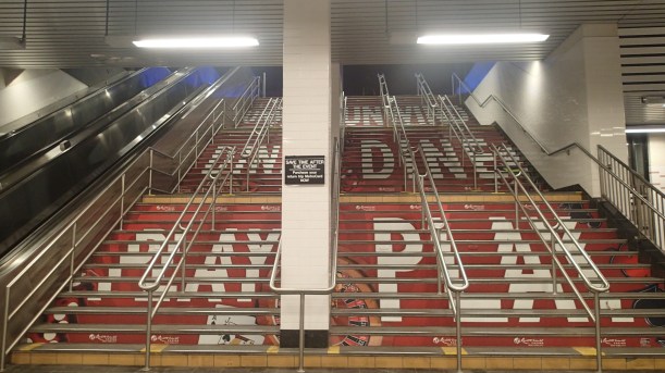 Gotta get my flights of stairs in every day.  Sigh.