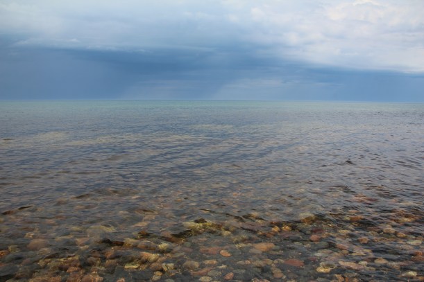 The biggest, deepest, coldest lake of all.