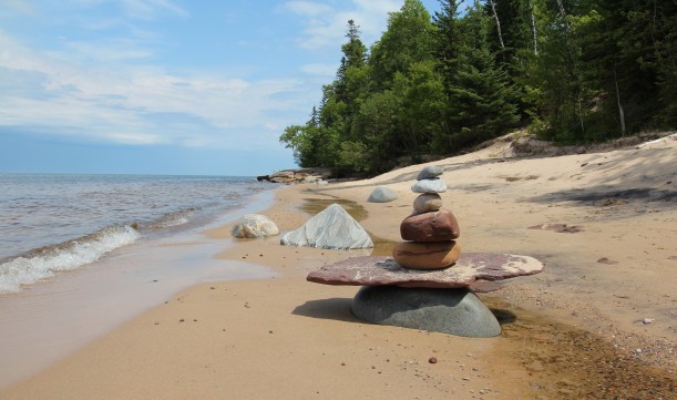 Evidence of visitors past.