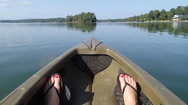 Mom and Dad are everywhere on this lake.