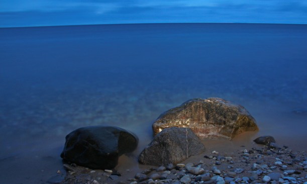 A rock.  And too blue.  But still...