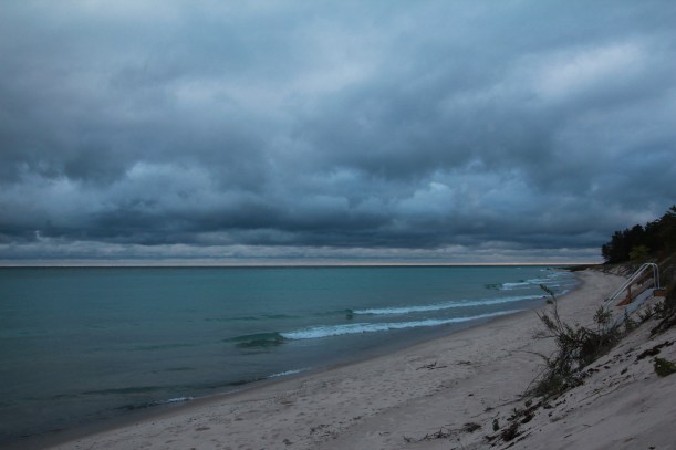 Clouds rolling in.  Again.
