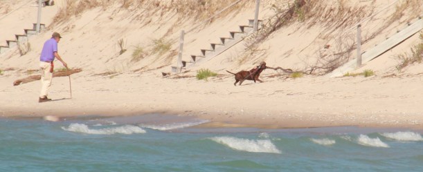 "I want this stick Dad!"