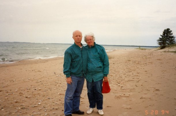 Empty nesters back at their favorite lake.