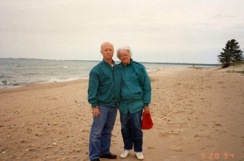 Empty nesters back at their favorite lake.
